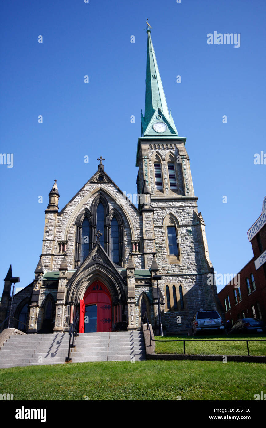 Dreifaltigkeitskirche in Saint John, New Brunswick, Kanada Stockfoto