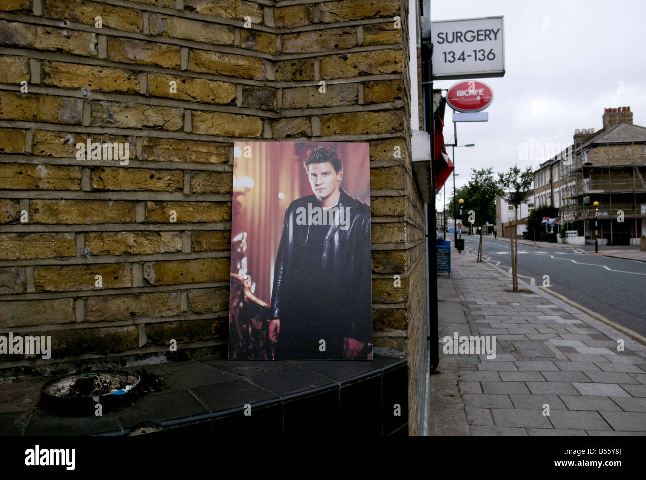 Verlassene Foto Landor Road London Stockfoto