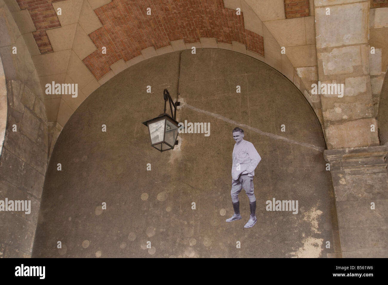 Paris Street Art Stockfoto