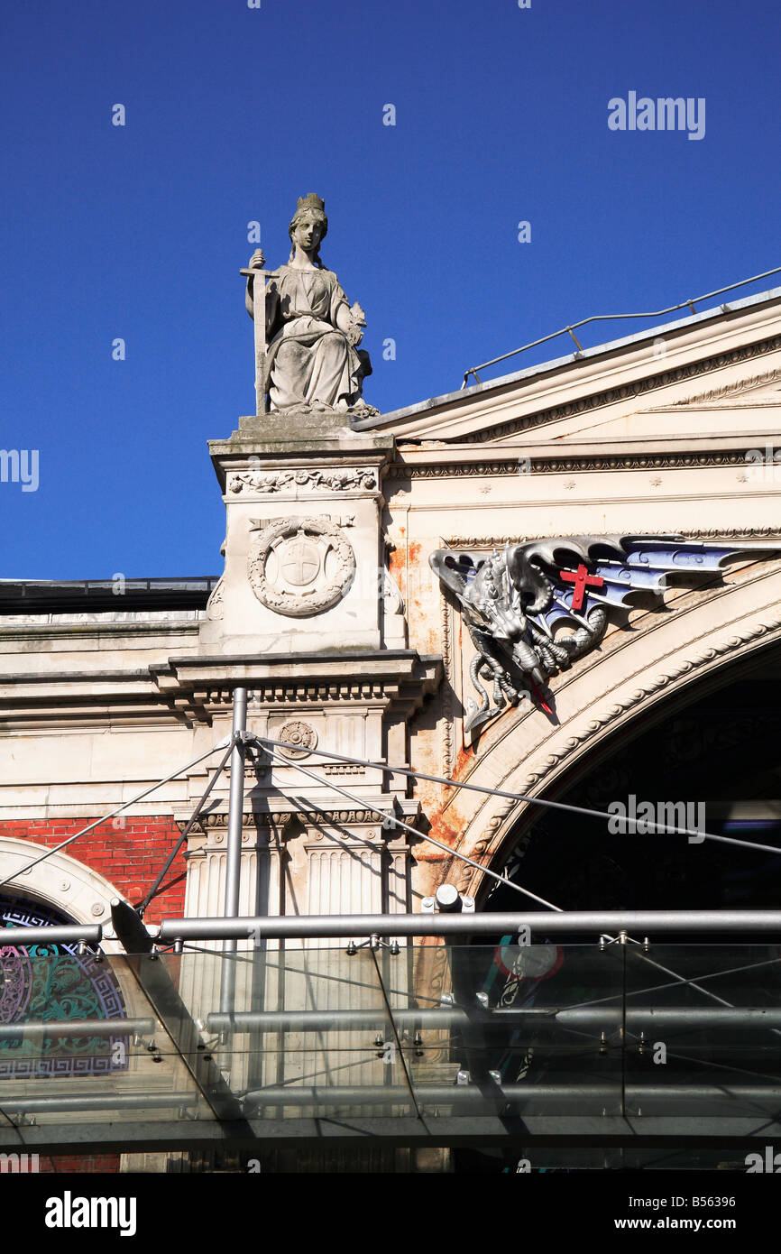 Smithfield Fleisch Central Market City von London England Stockfoto