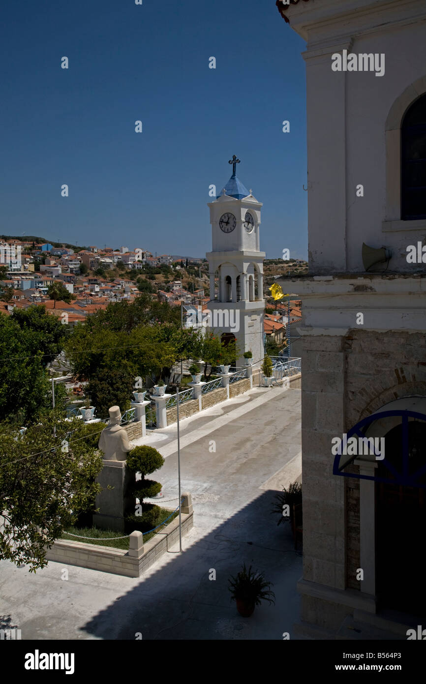 Metamorphosis Kirche Pythagorion Samos Griechenland Stockfoto