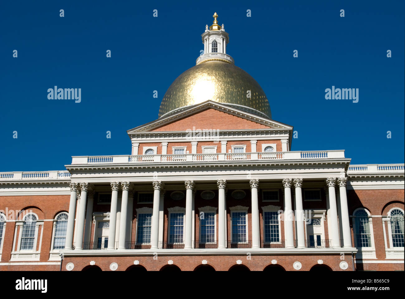 Massachusetts State House Stockfoto