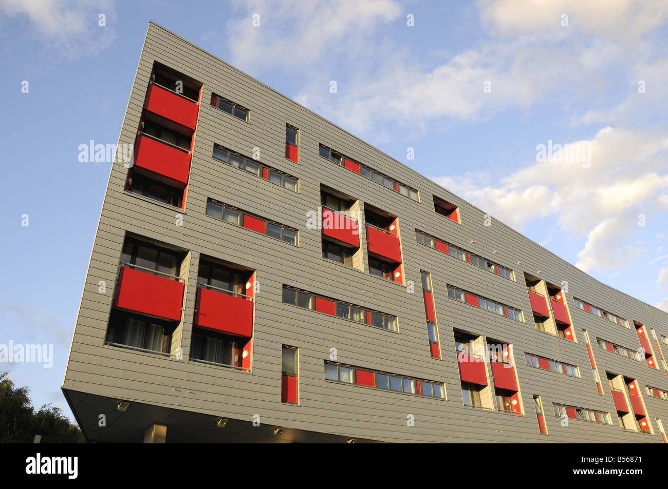 Moderne Wohnungen für Keyworkers Holloway London Borough of Islington England UK Stockfoto