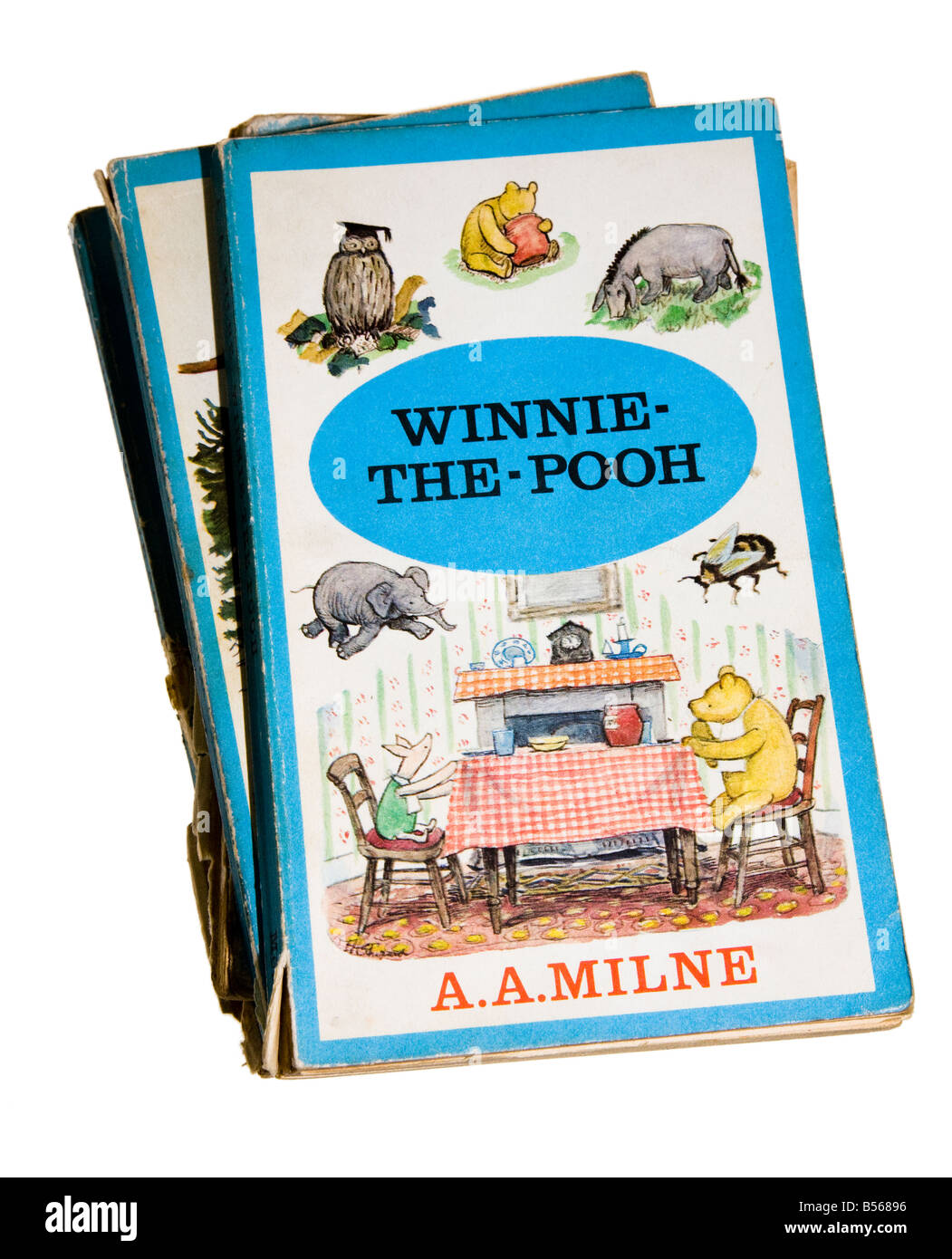 Alten 1965 Taschenbuchausgaben von Winnie The Pooh Bücher Stockfoto