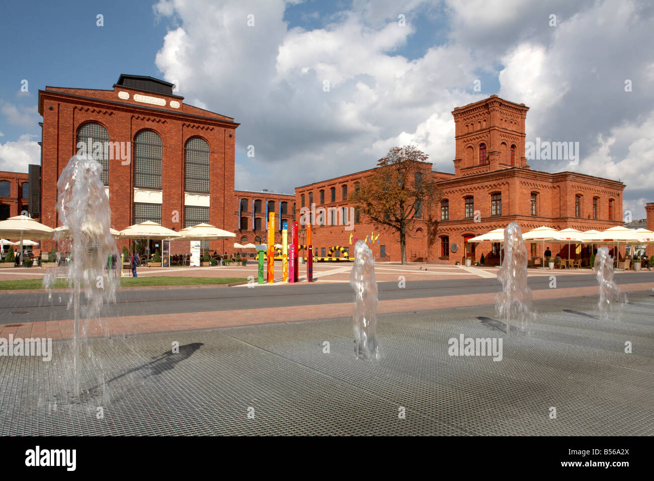 Polen-Lodz-Manufactura einkaufen Kultur und Entertainment-Center Stockfoto