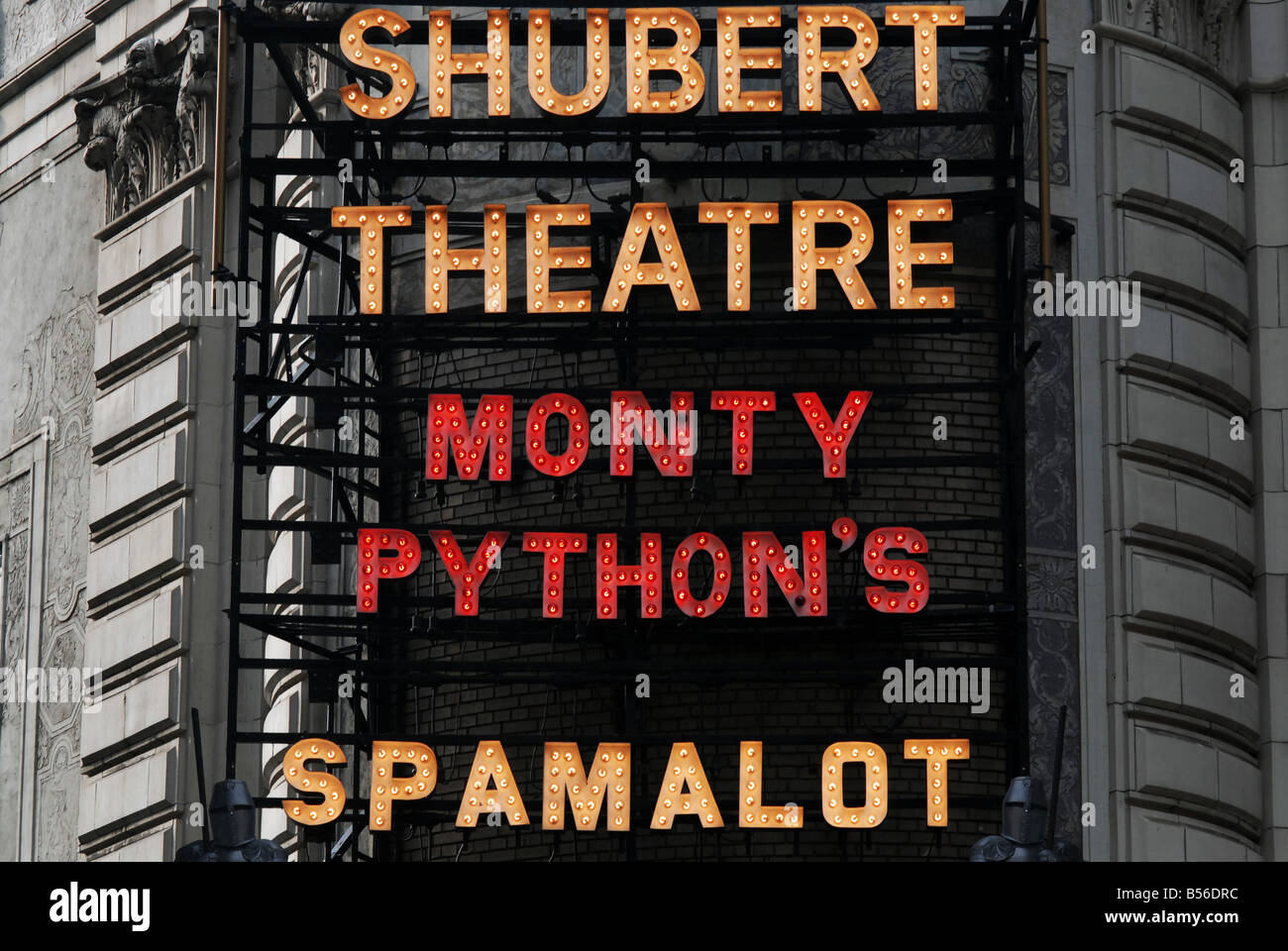 Shubert Theatre, "Spamalot" Stockfoto