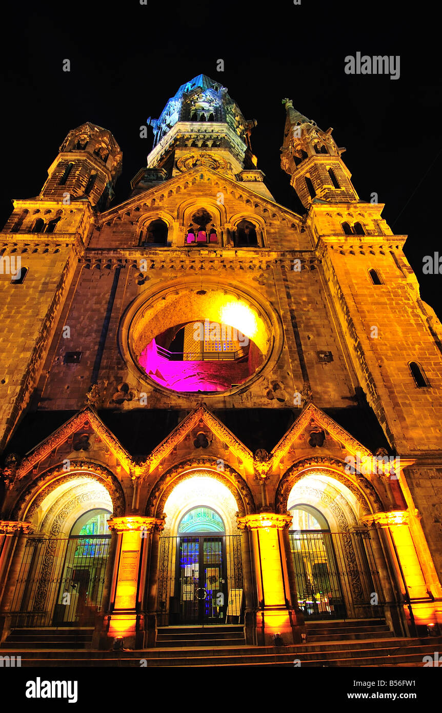 Kaiser-Wilhelm-Gedächtnis-Kirche in Berlin, Berliner Architektur, Kirche, Foto Kazimierz Jurewicz, Stockfoto