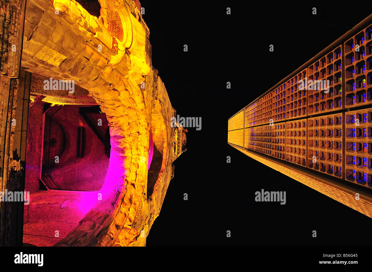 Kaiser-Wilhelm-Gedächtnis-Kirche in Berlin Stockfoto