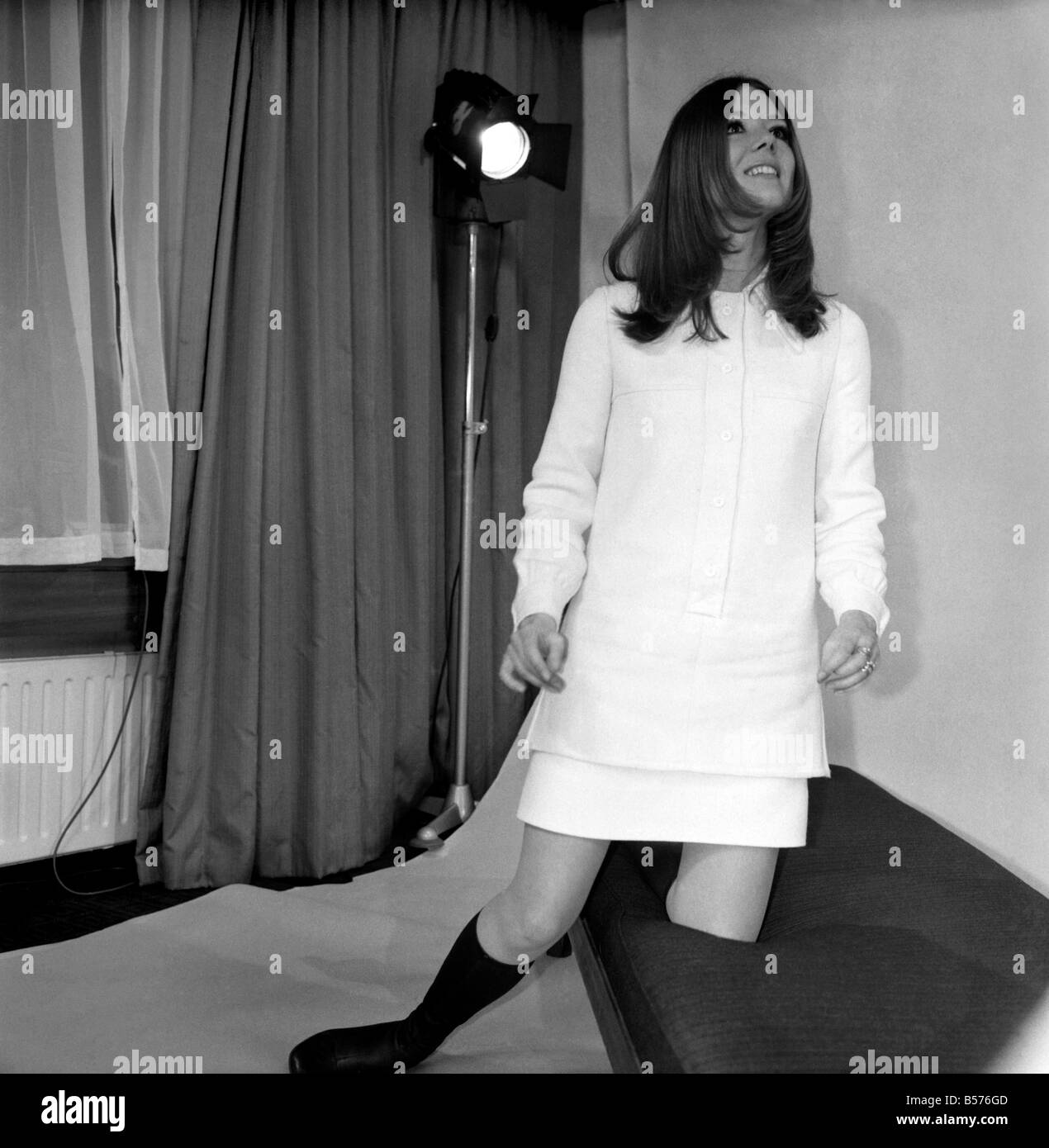 Diana Rigg, der für die Hauptrolle in dem TV-Drama heiratete lebendig geschrieben von John Mortimer. Dezember 1969 Z12502 Stockfoto