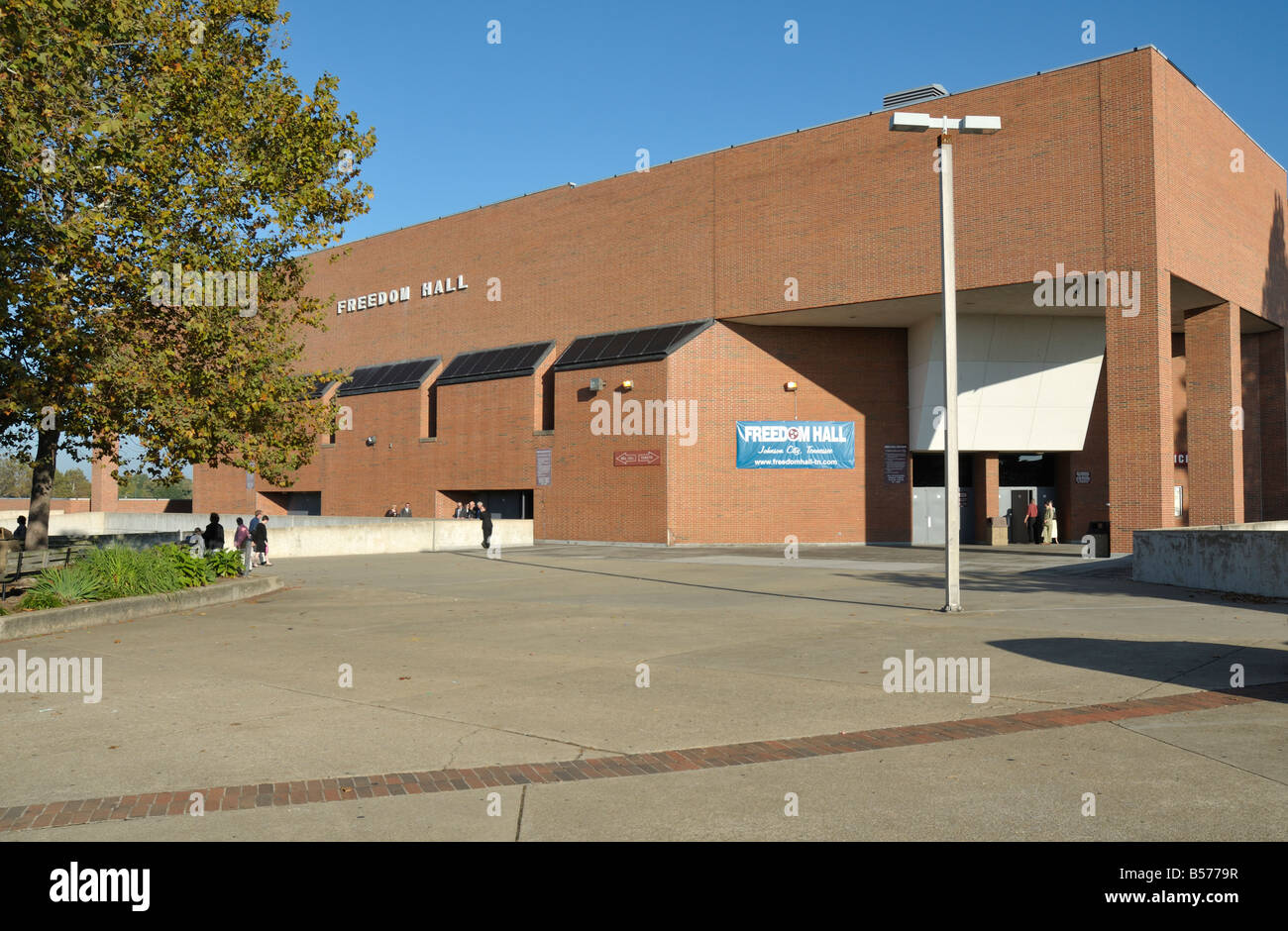 Freiheit-Halle in Johnson City, Tennessee, USA Stockfoto