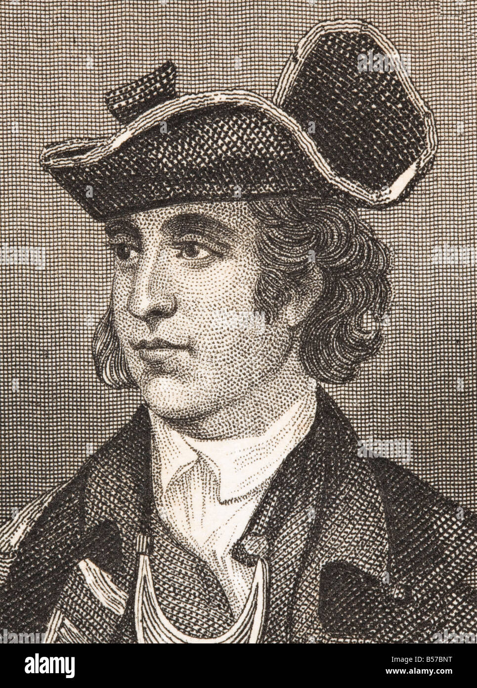 John Sullivan, 1740 - 1795. Amerikanischer General im Revolutionskrieg. Stockfoto