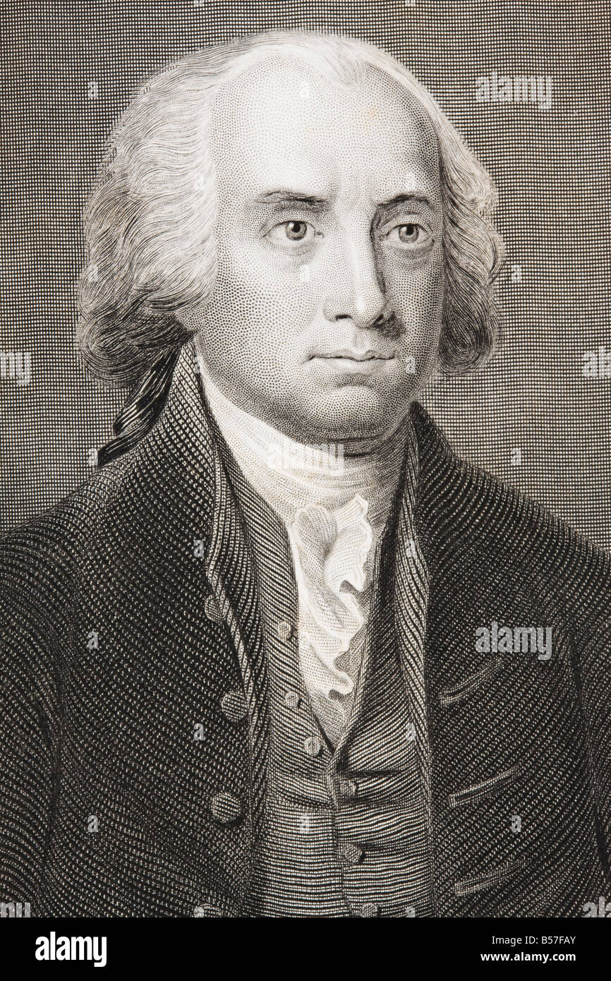 James Madison, 1751 - 1836. Vierter Präsident der Vereinigten Staaten von Amerika,1809 - 1817. Stockfoto