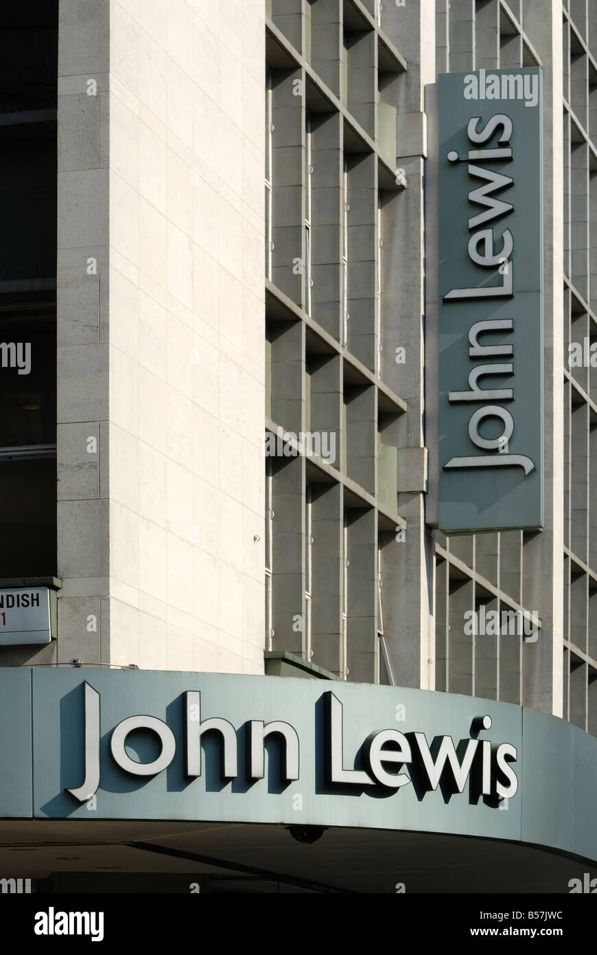 John Lewis Department Store, Oxford Street Stockfoto