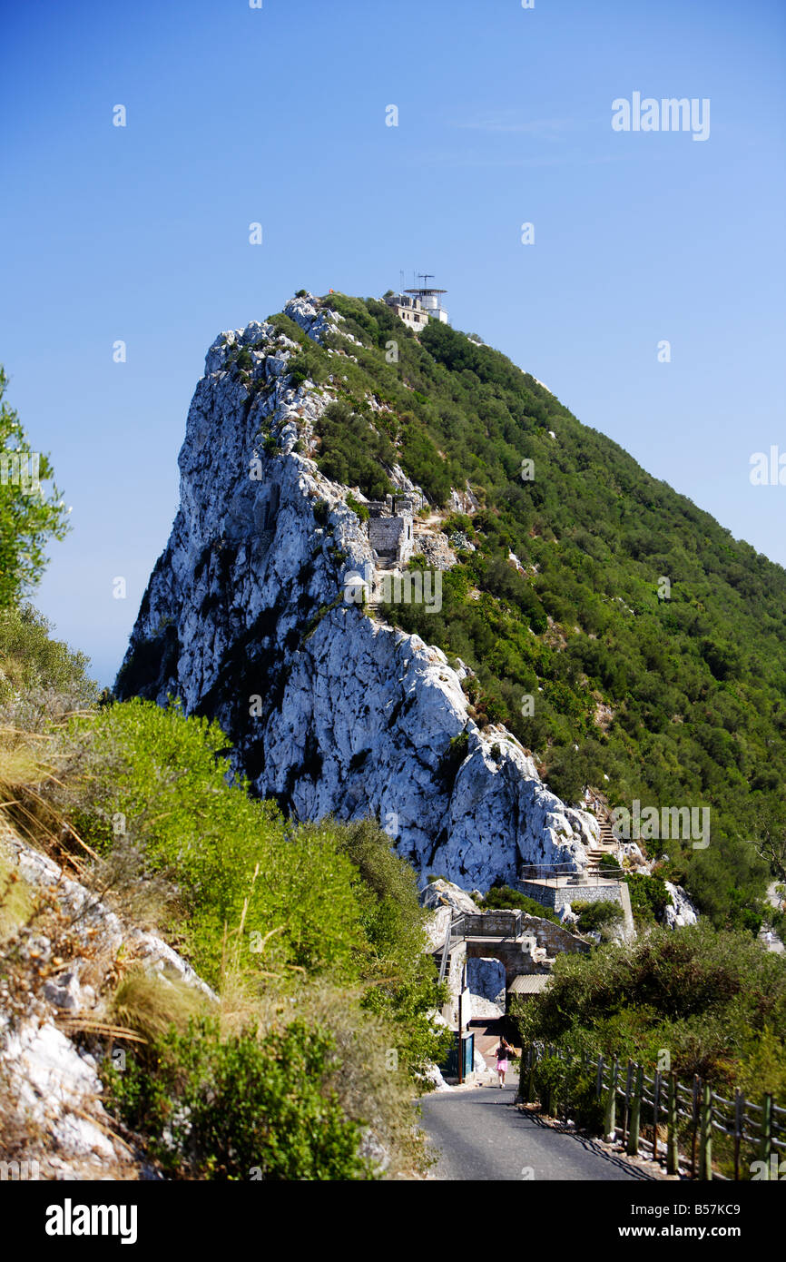 Felsen von Gibraltar Stockfoto