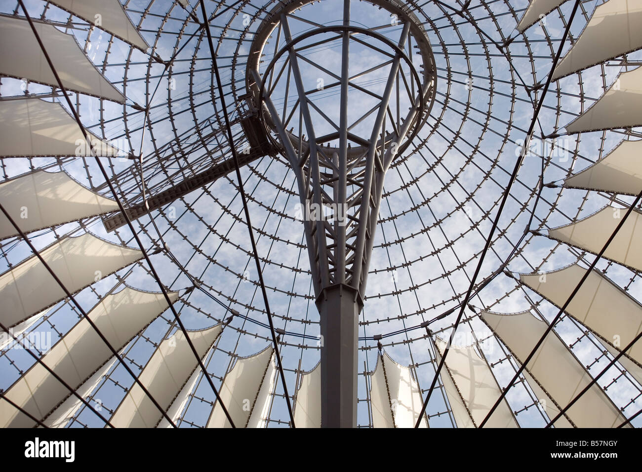 Sony Center, Berlin, Deutschland Stockfoto