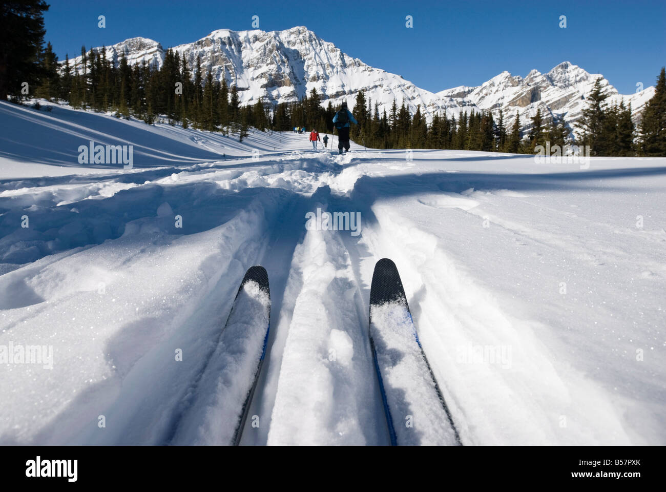 Bow Summit, Banff National Park, UNESCO-Weltkulturerbe, Rocky Mountains, Alberta, Kanada, Nordamerika Stockfoto