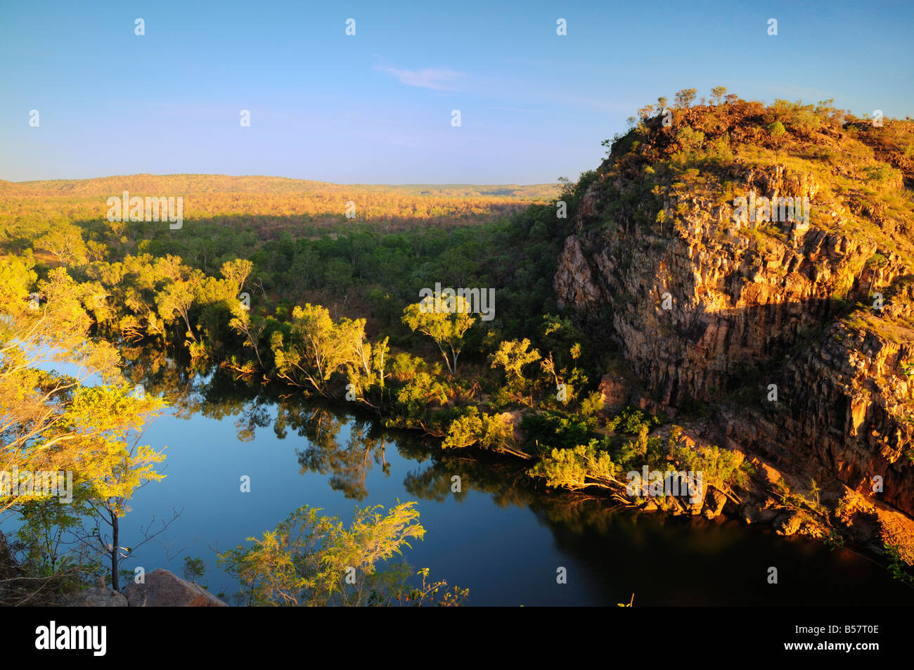 Katherine Gorge und Katherine River, Nitmiluk Nationalpark, Northern Territory, Australien, Pazifik Stockfoto