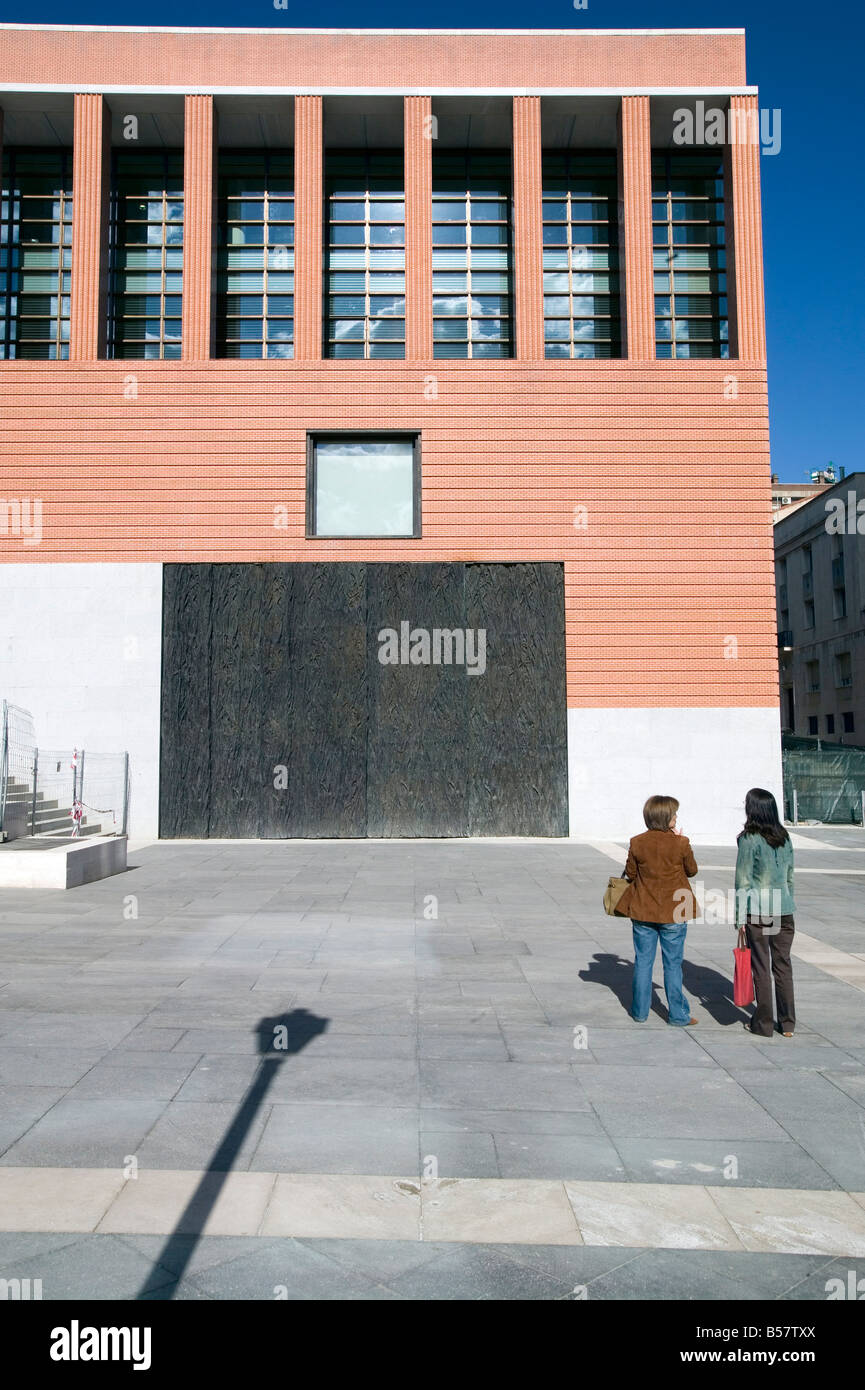 Neue Erweiterung von Architekten Rafael Moneo, Museo del Prado, Madrid, Spanien, Europa Stockfoto