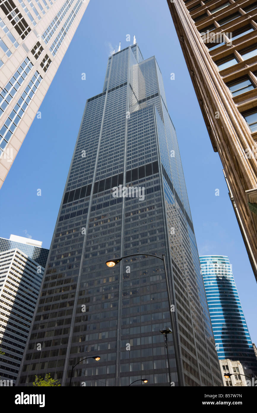 Sears Tower, Chicago, Illinois, Vereinigte Staaten von Amerika, Nordamerika Stockfoto