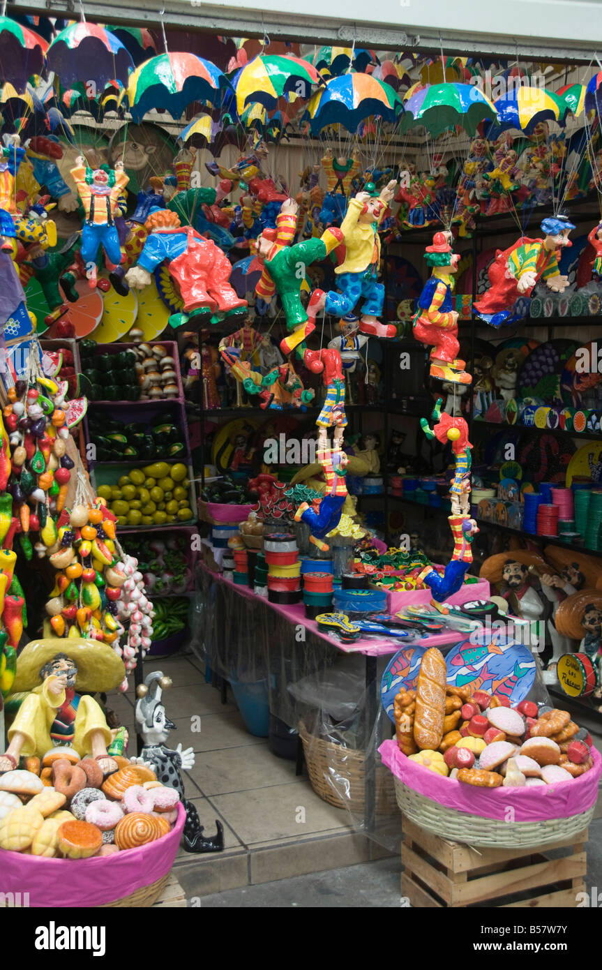 Handwerker-Markt, San Miguel de Allende (San Miguel), Bundesstaat Guanajuato, Mexiko, Nordamerika Stockfoto