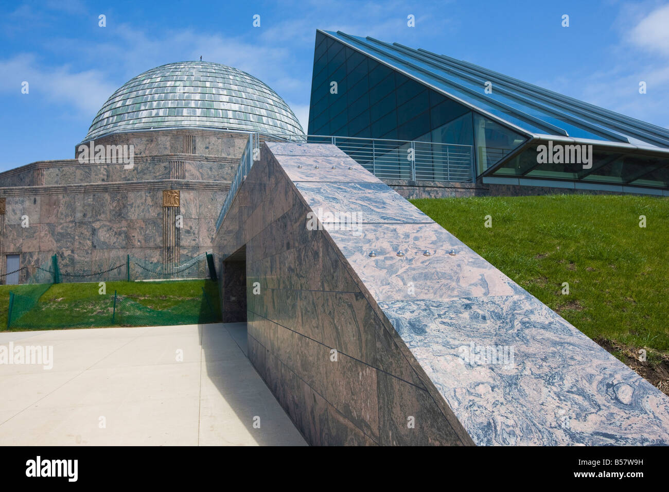 Das Adler Planetarium, Chicago, Illinois, Vereinigte Staaten von Amerika, Nordamerika Stockfoto