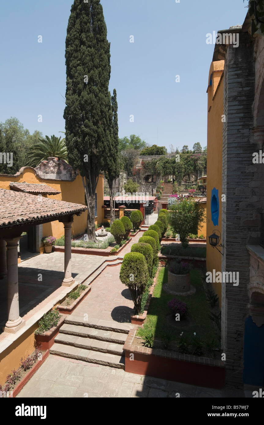 Hacienda San Gabriel de Barrera in Guanajuato, ein UNESCO-Weltkulturerbe, Bundesstaat Guanajuato, Mexiko, Nordamerika Stockfoto