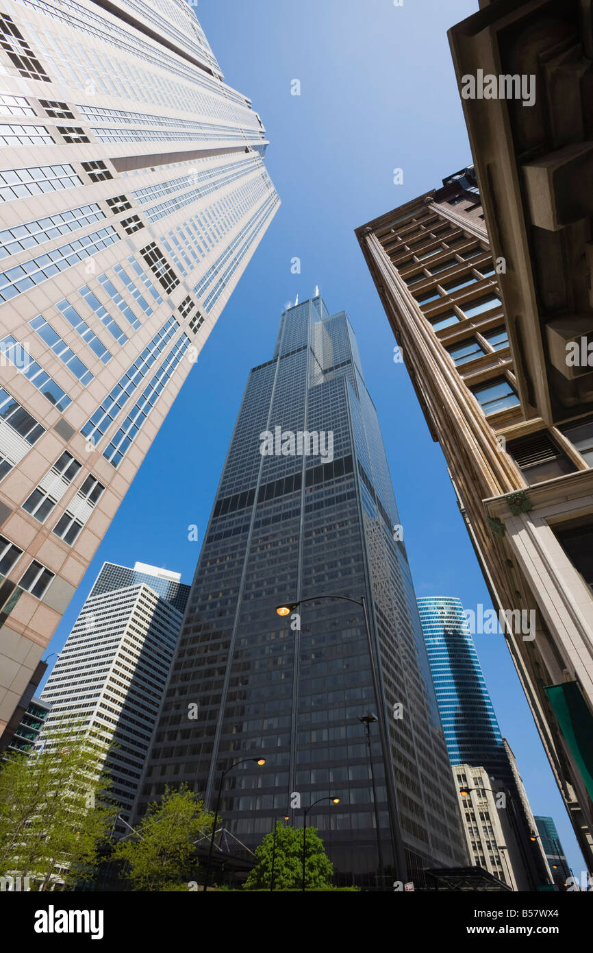 Sears Tower, Chicago, Illinois, Vereinigte Staaten von Amerika, Nordamerika Stockfoto