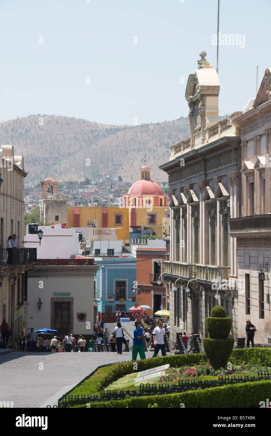 Plaza De La Paz in Guanajuato, ein UNESCO-Weltkulturerbe, Bundesstaat Guanajuato, Mexiko, Nordamerika Stockfoto