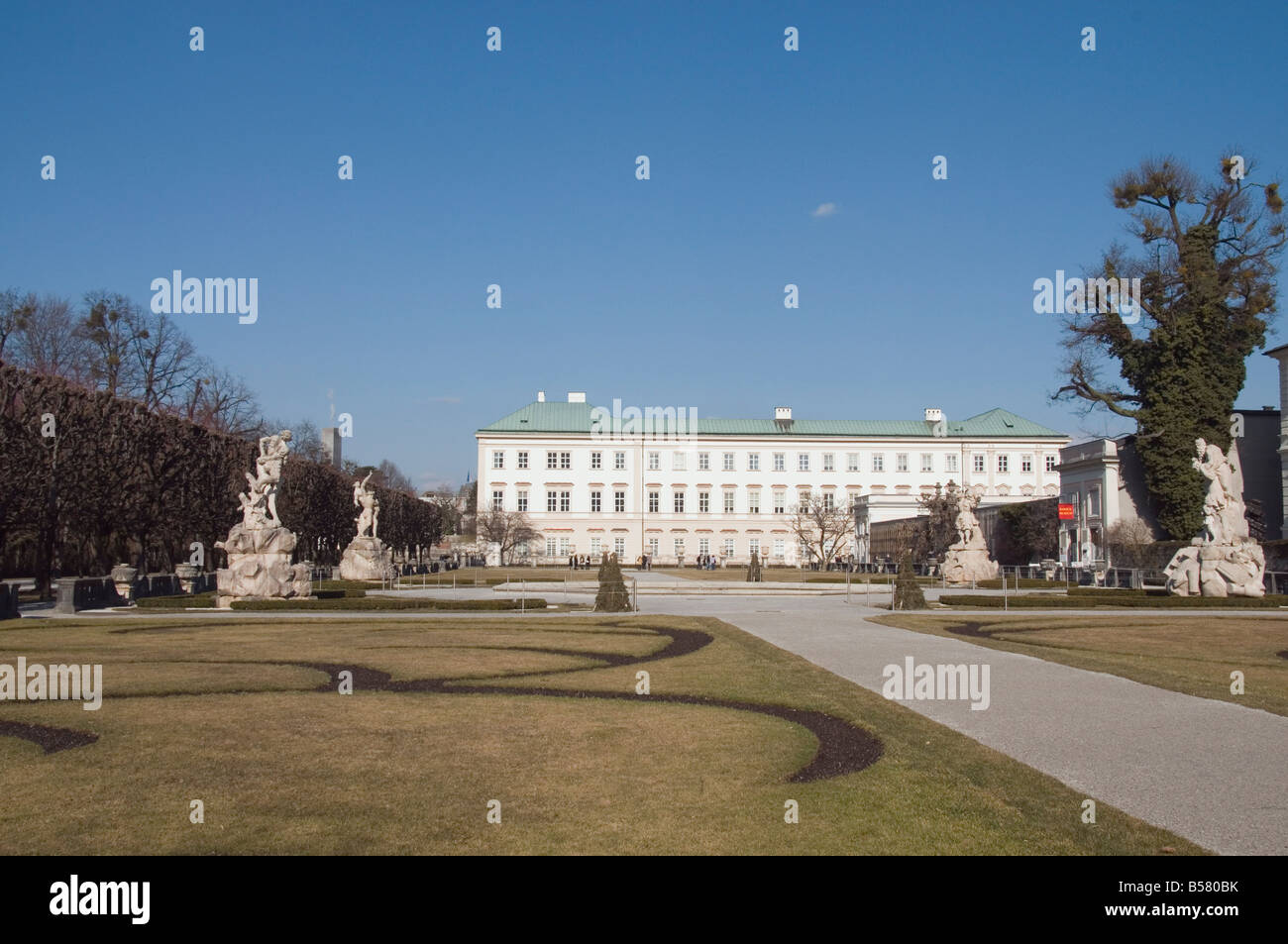 Schloss Mirabell, Salzburg, Österreich, Europa Stockfoto