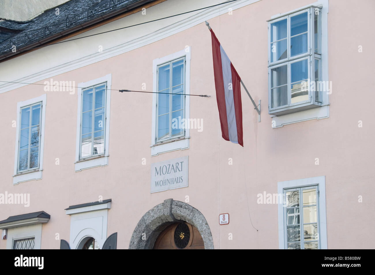 Haus In Der Mozart Lebte Jetzt Ein Museum Salzburg Osterreich