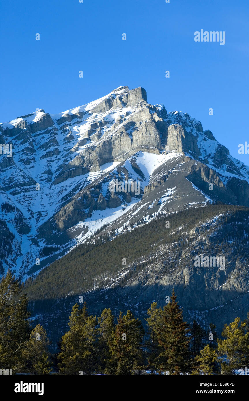 Mount Norquay, Banff National Park, UNESCO-Weltkulturerbe, Rocky Mountains, Alberta, Kanada, Nordamerika Stockfoto