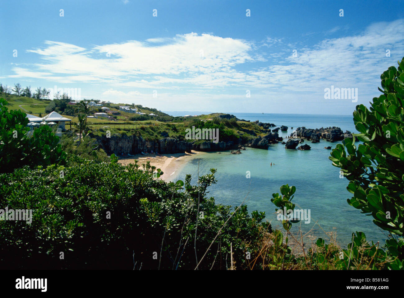 Fort St Catherine St George Bermuda Atlantischen Ozean Mittelamerika Stockfoto