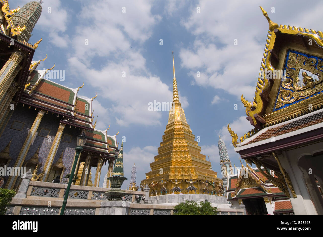 Der Grand Palace, Bangkok, Thailand, Südostasien, Asien Stockfoto