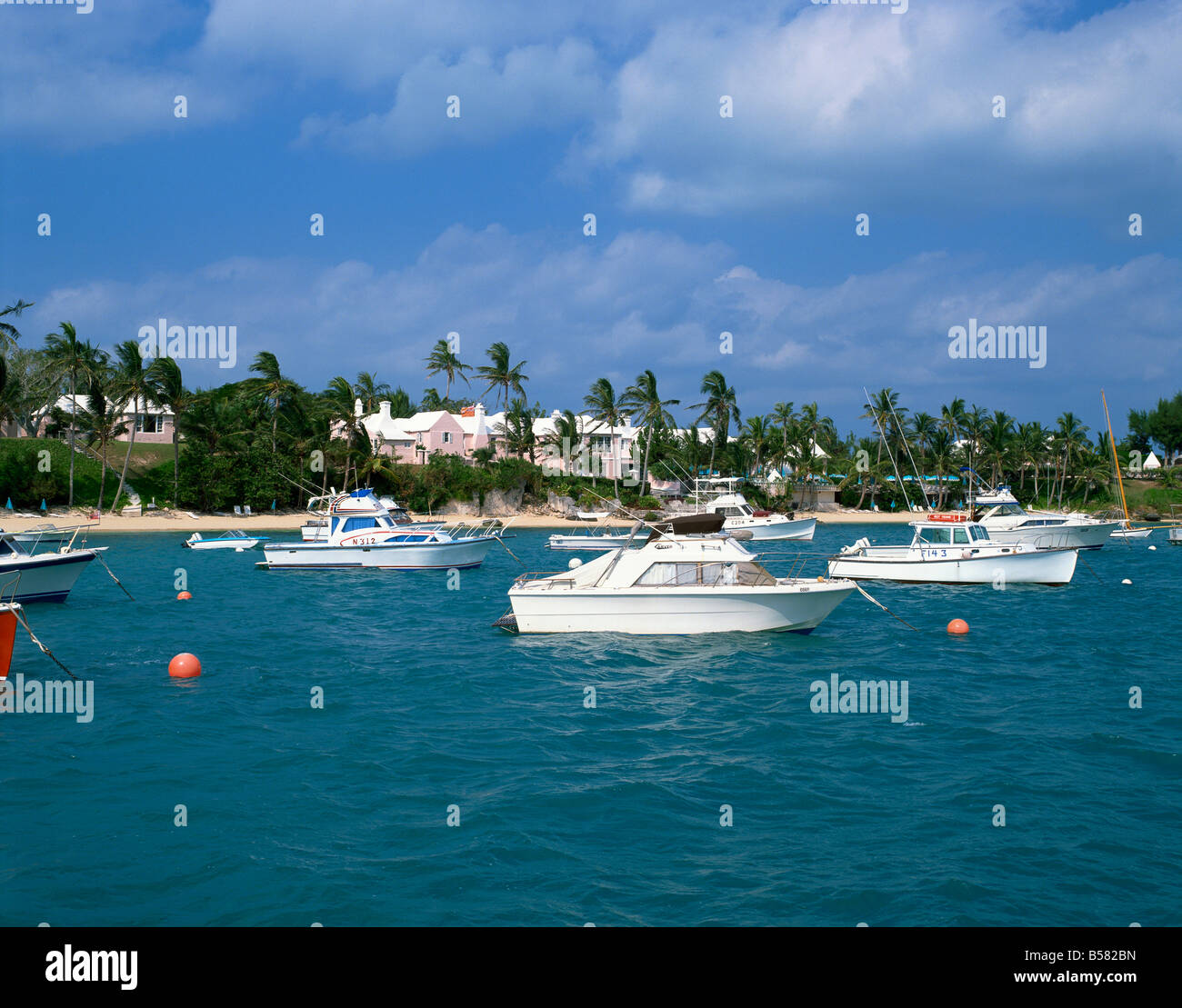 Cambridge Beaches Bermuda Mittelamerika Mitte Atlantik Stockfoto