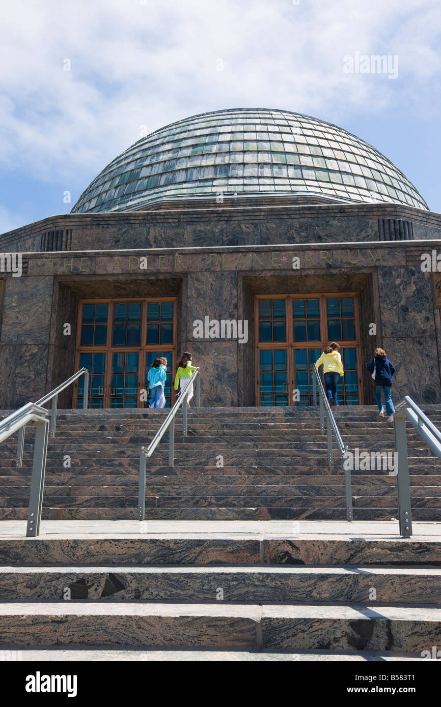 Das Adler Planetarium, Chicago, Illinois, Vereinigte Staaten von Amerika, Nordamerika Stockfoto