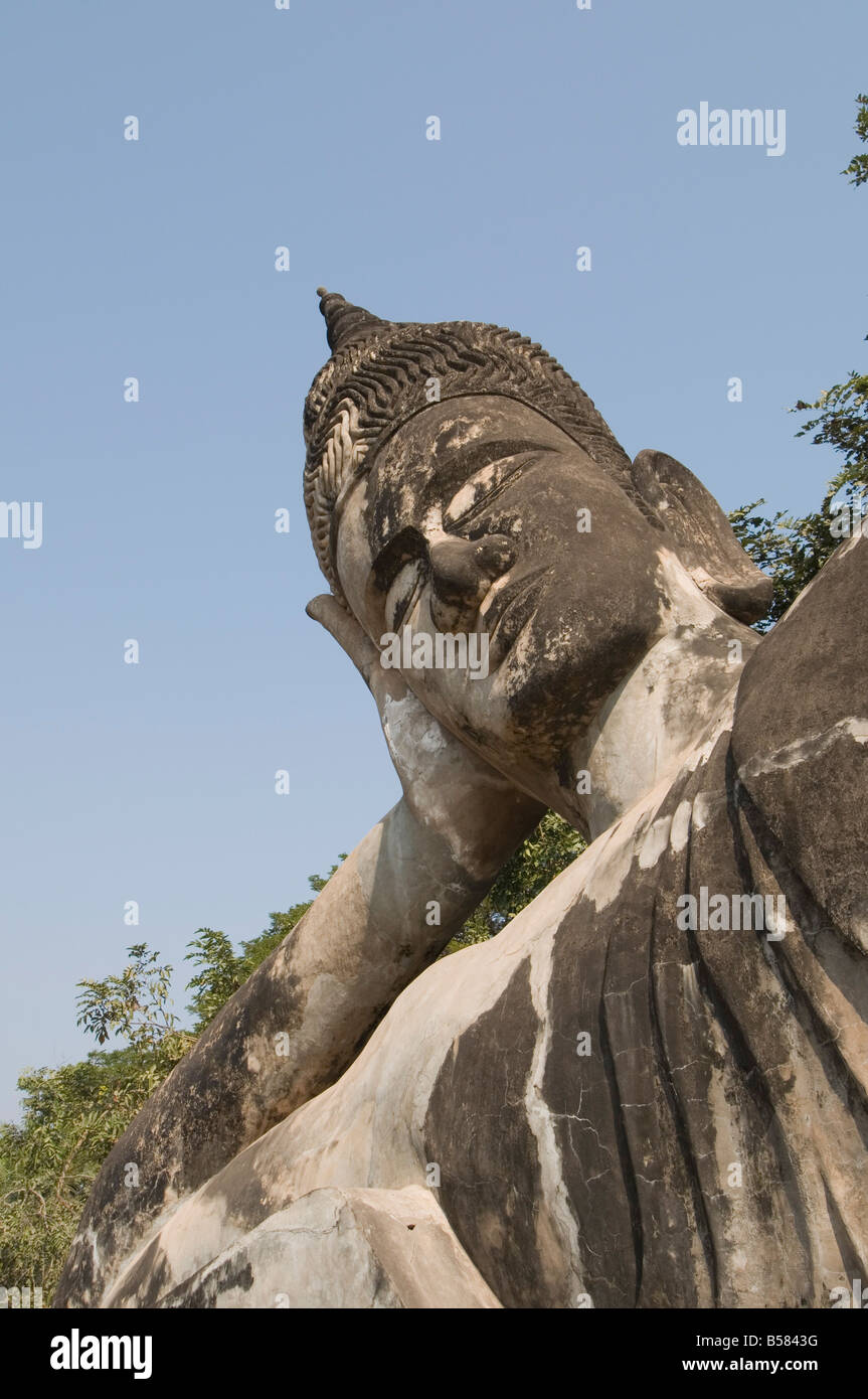 Buddha Park, Xieng Khuan, Vientiane, Laos, Indochina, Südostasien, Asien Stockfoto