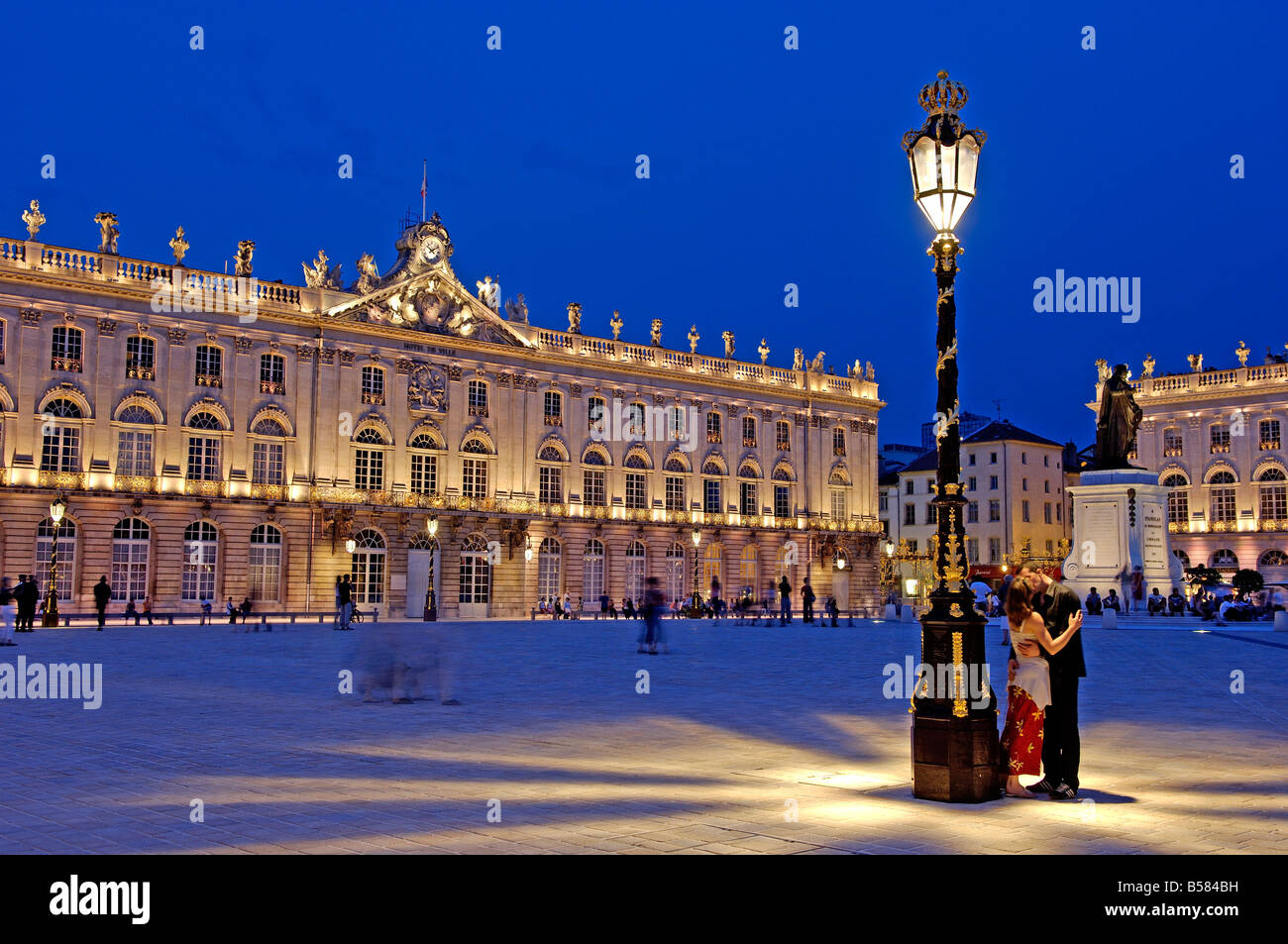 Place Stanislas, früher Place Royale, aus dem 18. Jahrhundert, Nancy, Meurthe et Moselle, Lothringen Stockfoto