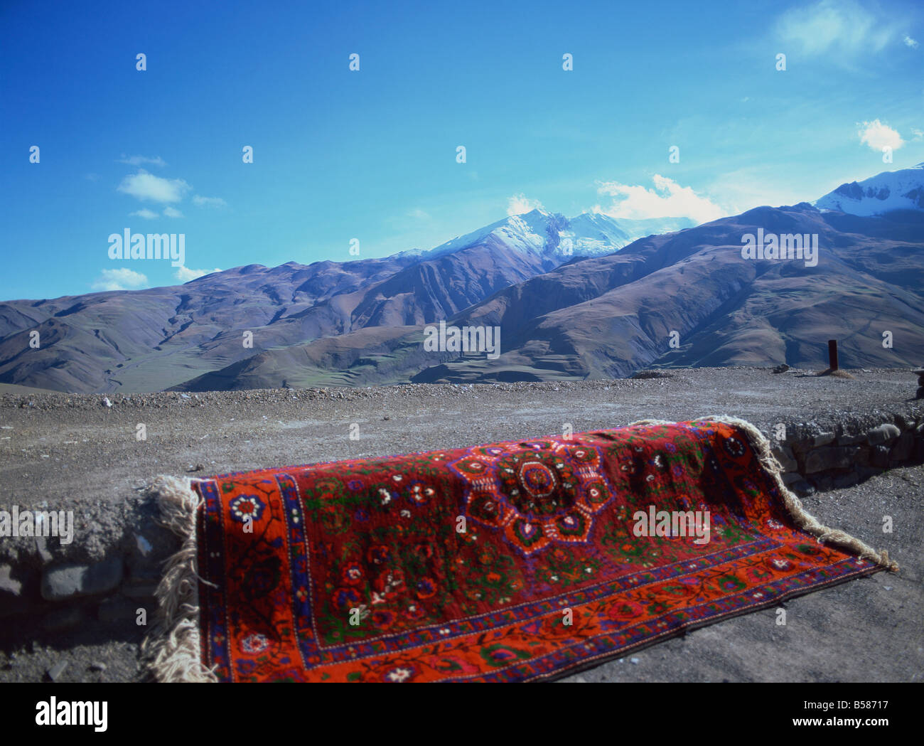 Entfernten Dorf Xinaliq im Caucus Berge, Aserbaidschan, Zentral-Asien, Asien Stockfoto