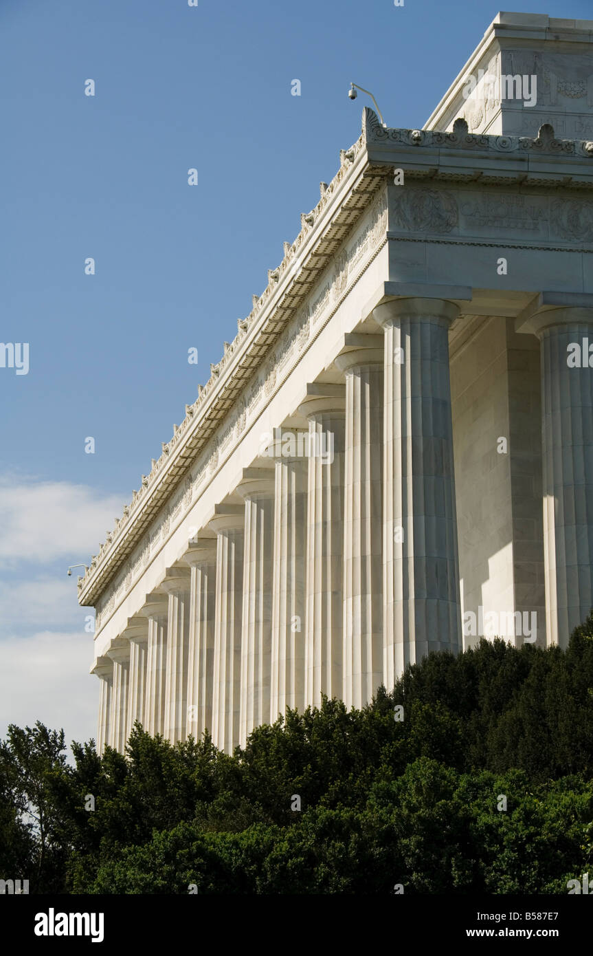 Lincoln Memorial, Washington D.C. (District Of Columbia), Vereinigte Staaten von Amerika, Nordamerika Stockfoto