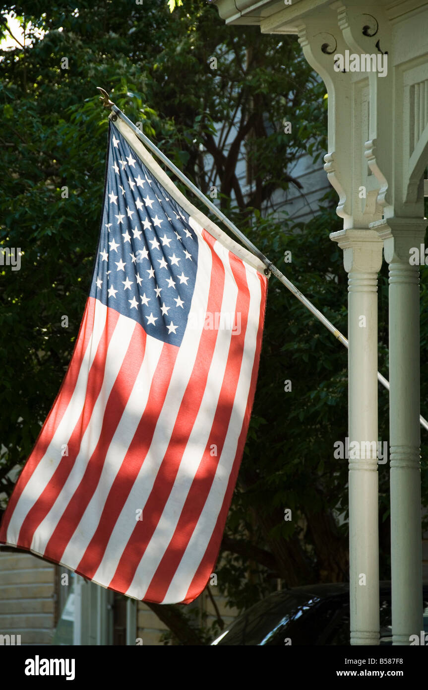 Vereinigte Staaten (USA) Flagge, Vereinigte Staaten von Amerika, Nordamerika Stockfoto