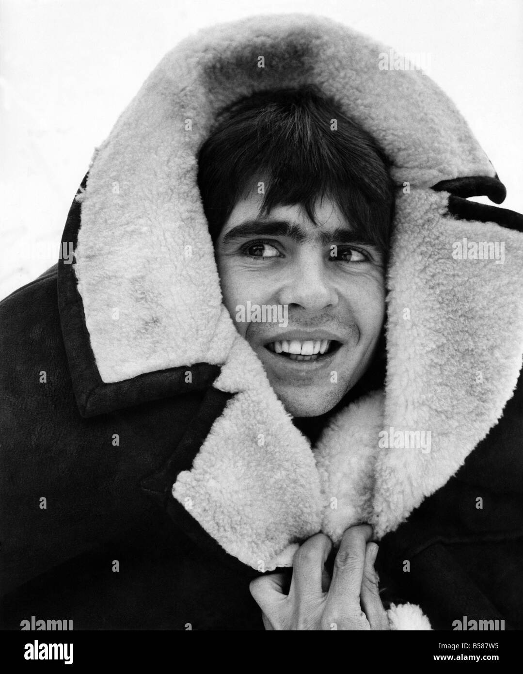 Davy Jones, Sänger von den Monkees Pop-Gruppe. Januar 1970 P005503 Stockfoto