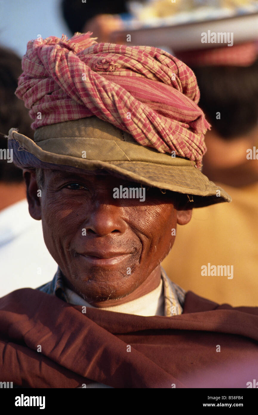 Khmer Landwirt Kambodscha Indochina Südost-Asien Asien Stockfoto