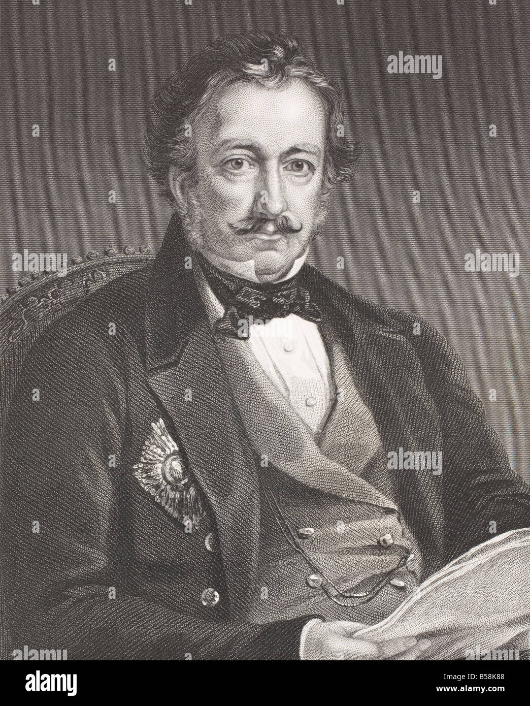 Sir Henry Eldred Curwen Pottinger, 1. Baronet, 1789 - 1856. Anglo-irischer Soldat, Kolonialverwalter. Erster Gouverneur von Hongkong. Stockfoto