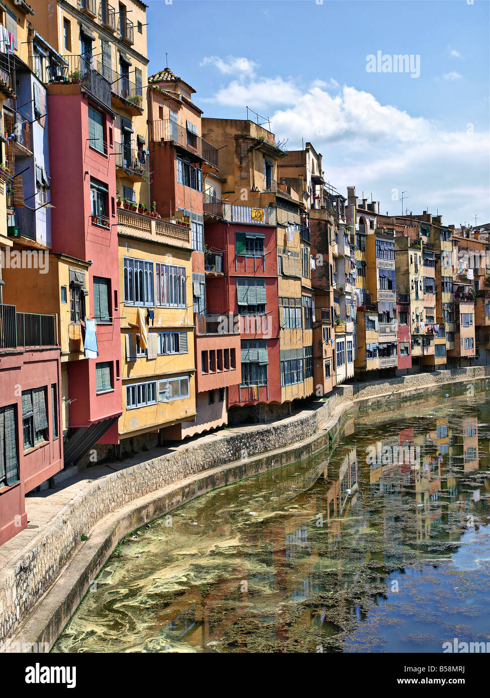 Girona, Katalonien, Spanien. Stockfoto