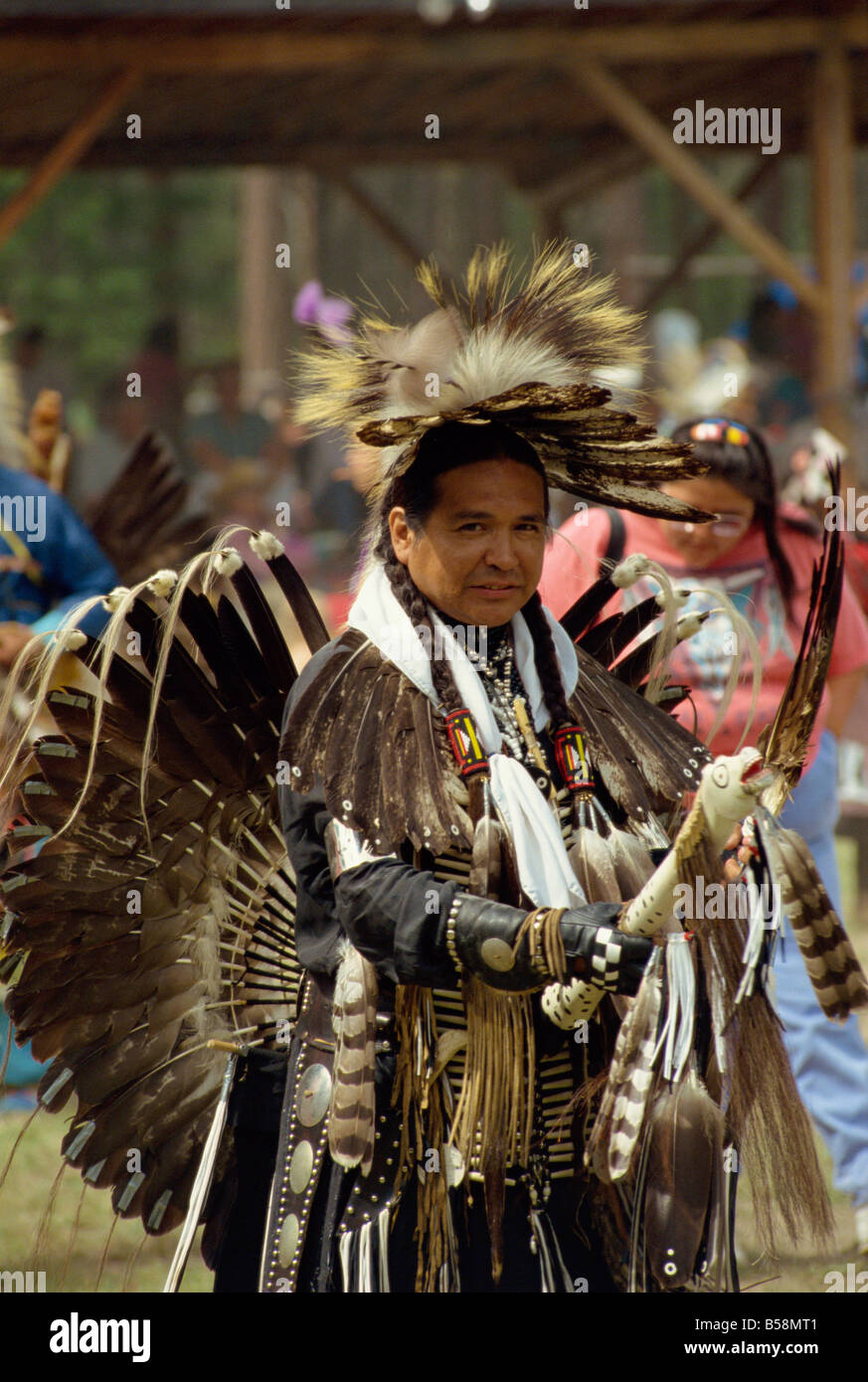 Indian Powwow Sqylax British Columbia Kanada Nordamerika Stockfoto
