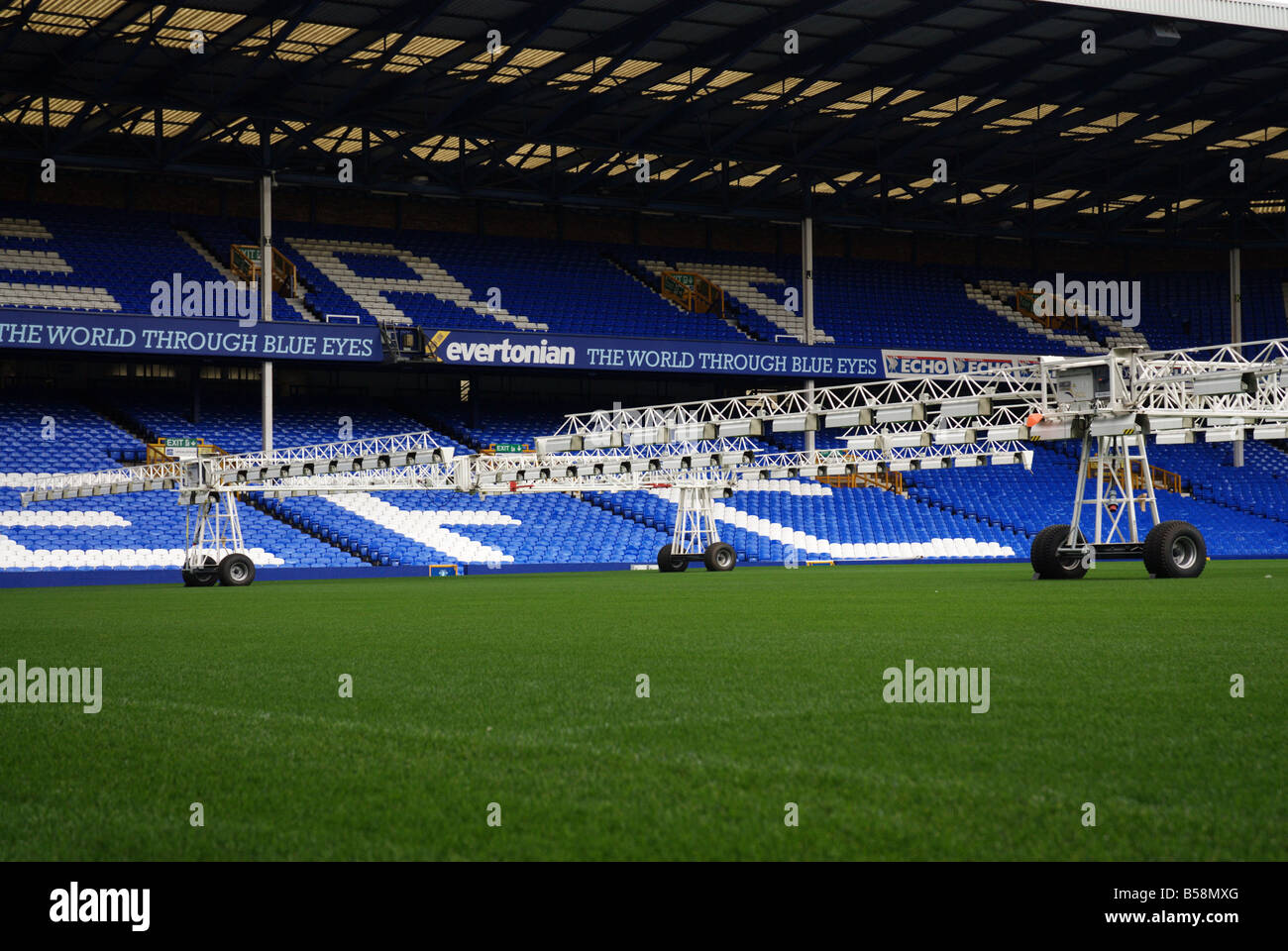 Goodison Park Haus der englischen Premier League Team Everton Football Club Stockfoto