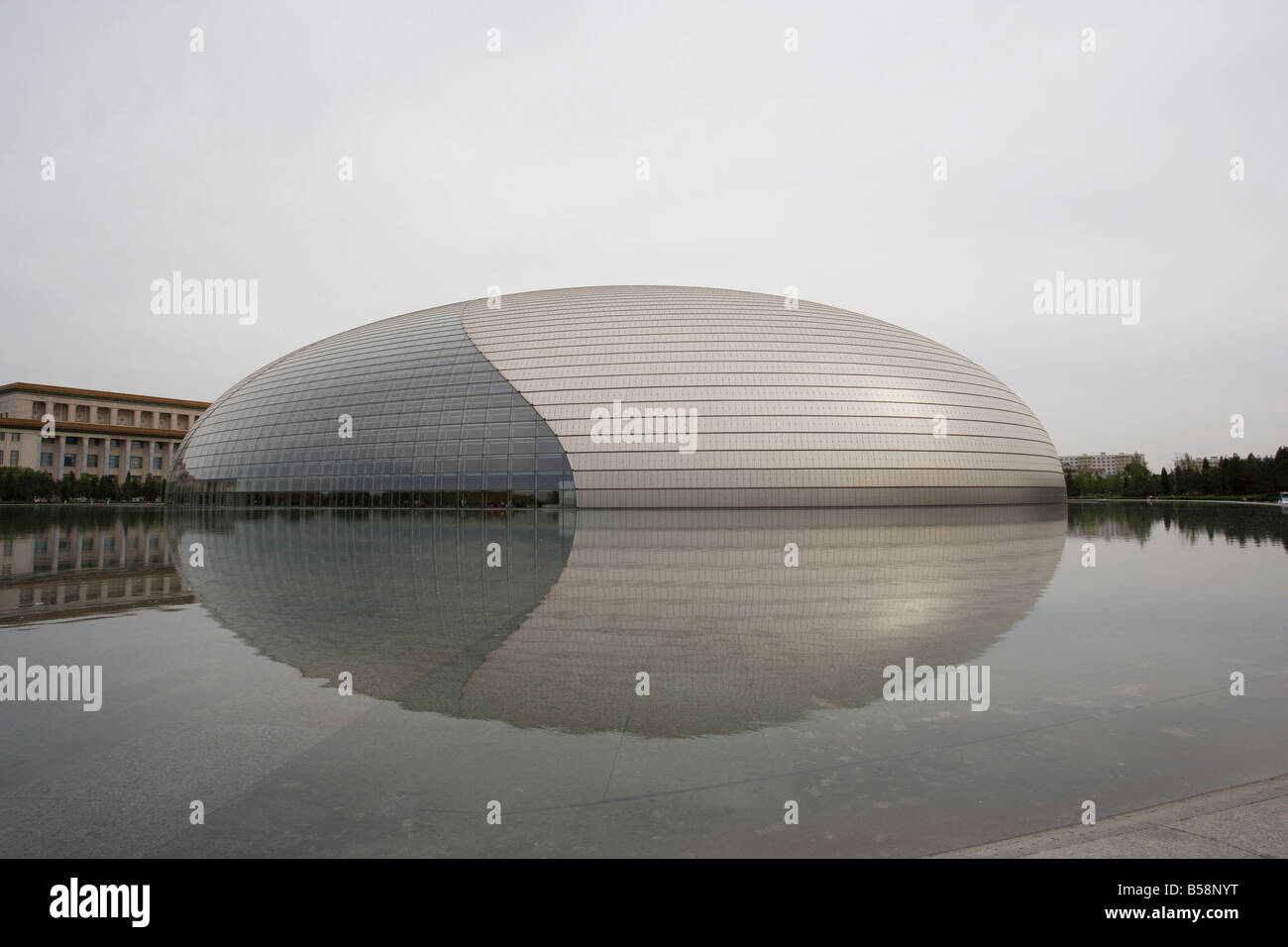 Die Oper Nationaltheater, Platz des himmlischen Friedens, Peking, China Stockfoto
