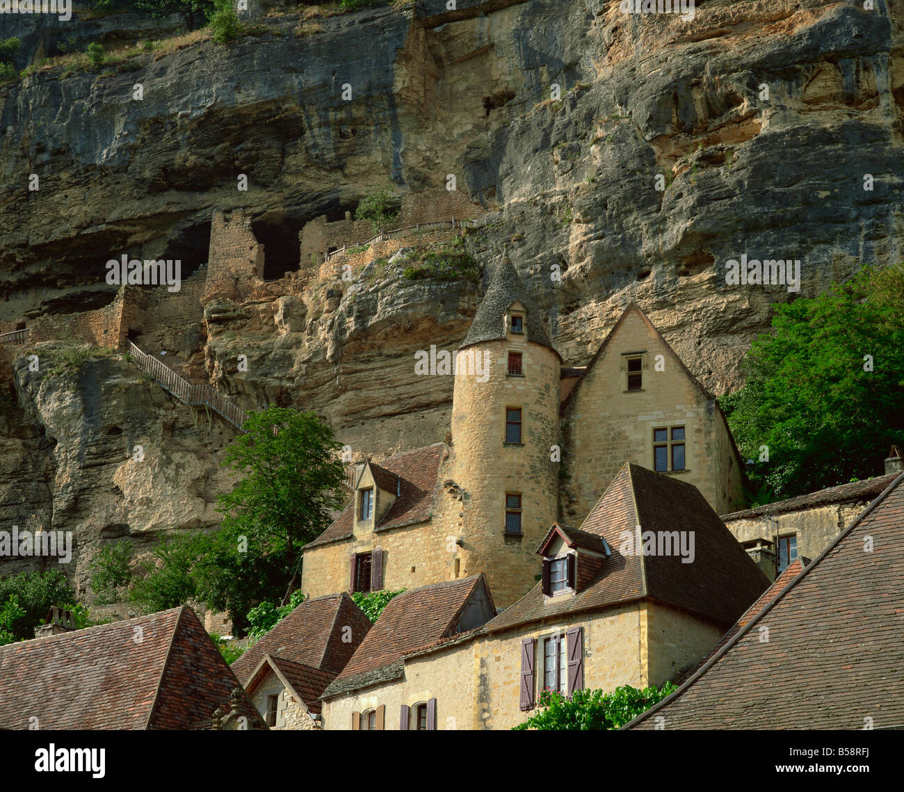 Les Ezies-de-Tayas, Dordogne, Aquitaine, Frankreich, Europa Stockfoto