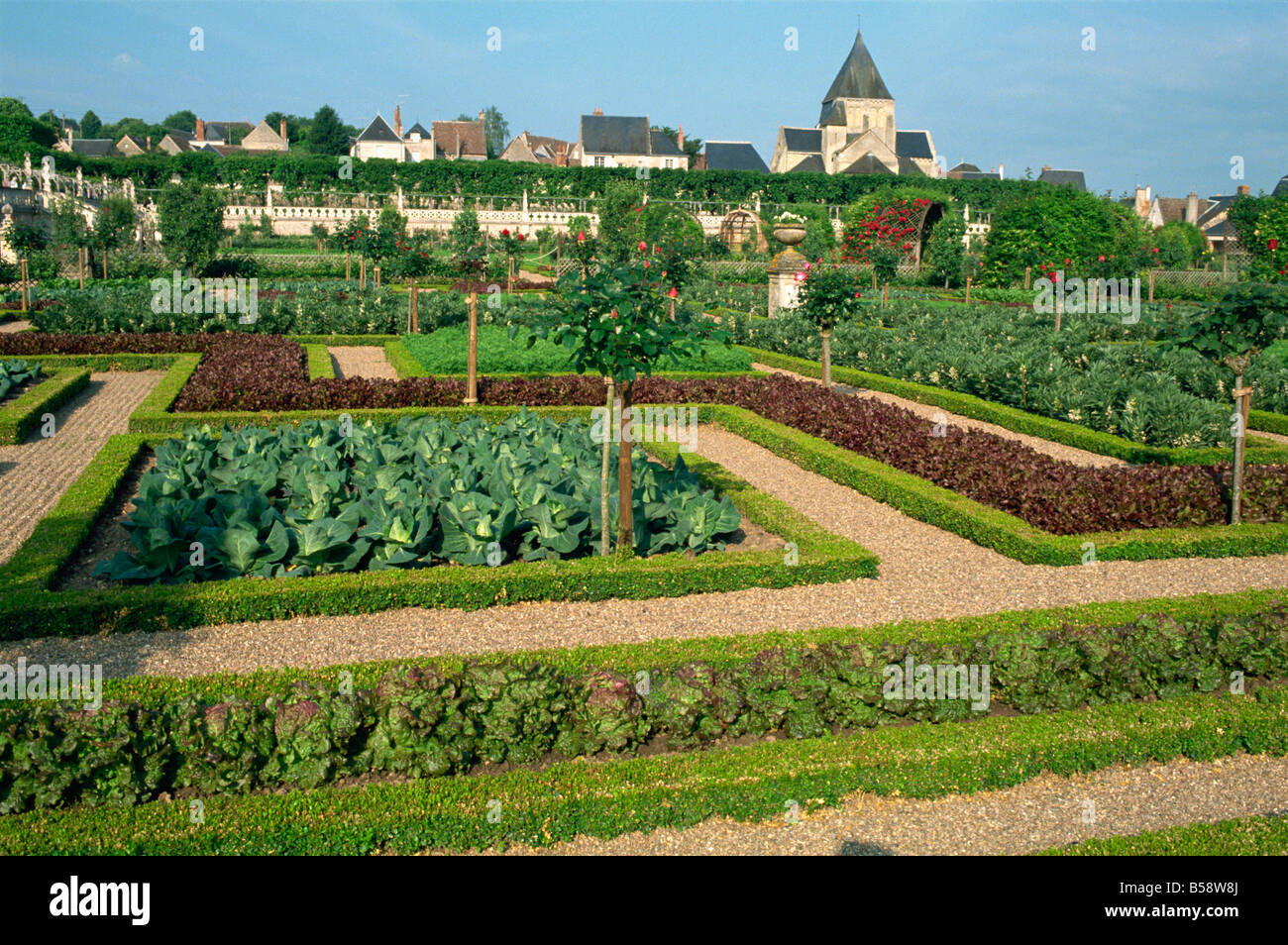 Chateau villandry Fotos und Bildmaterial in hoher Auflösung Alamy