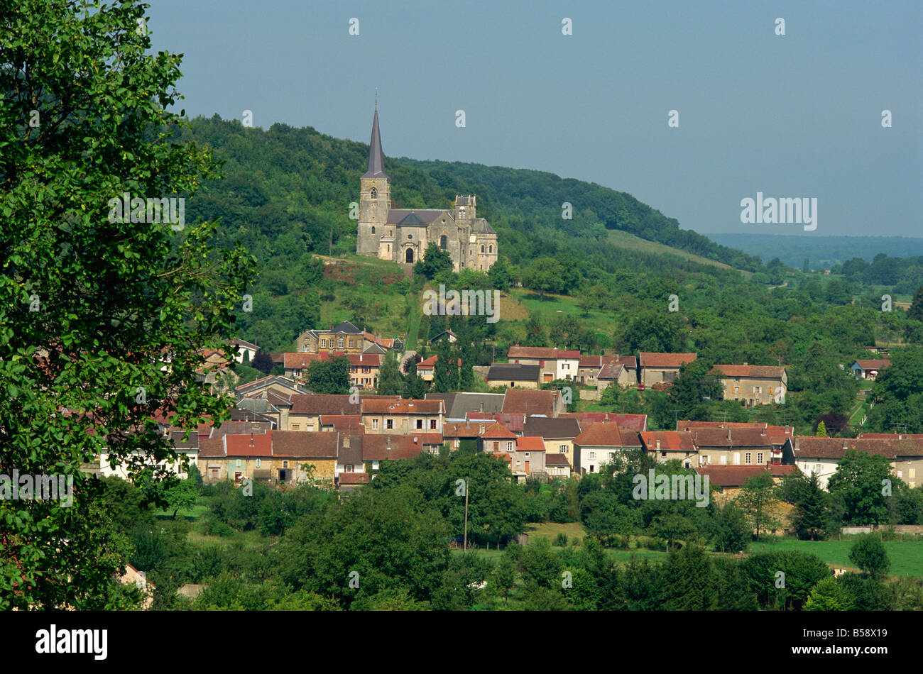 Mont Devant Sassey, Ardennen, Frankreich, Europa Stockfoto